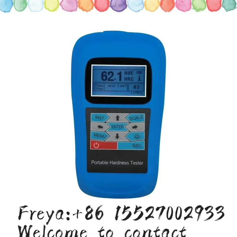 New Arrival Digital Handheld Metal Leeb Rebound Hardness Tester HLD,HRC,HB,HV,HS,HRA,HRB 6HLD High Accuracy Hardness Meter