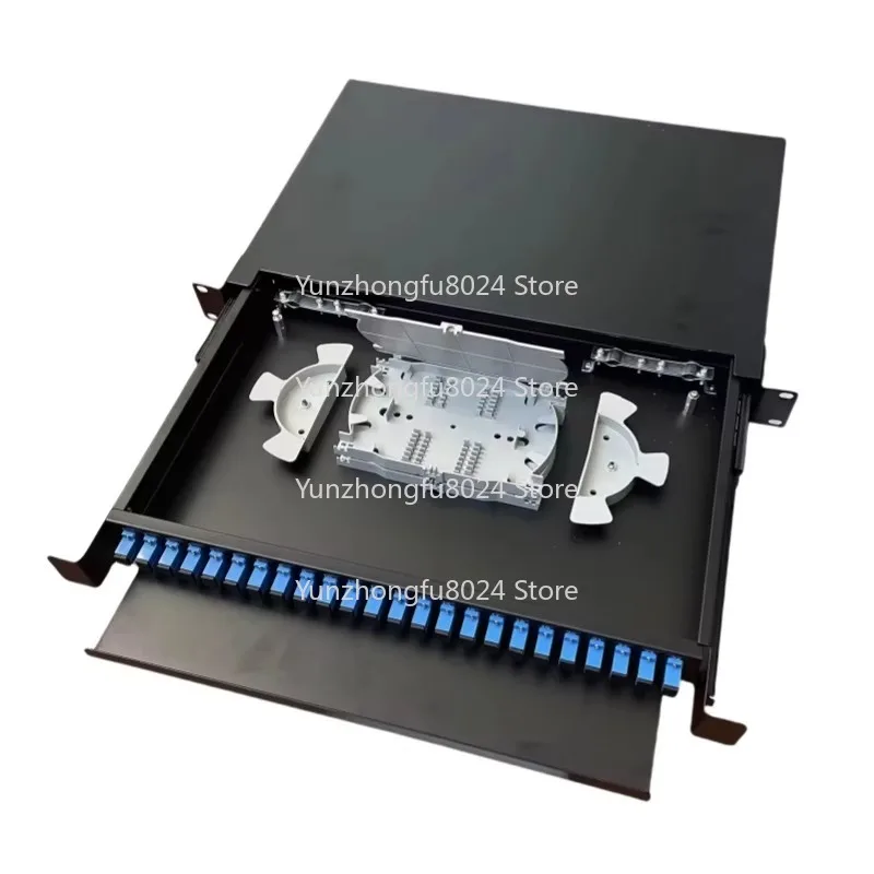 Drawer Type Optical Fiber Box Distribution Frame 12 24 48 72 96 144 Core Optical Fiber Distribution Frame