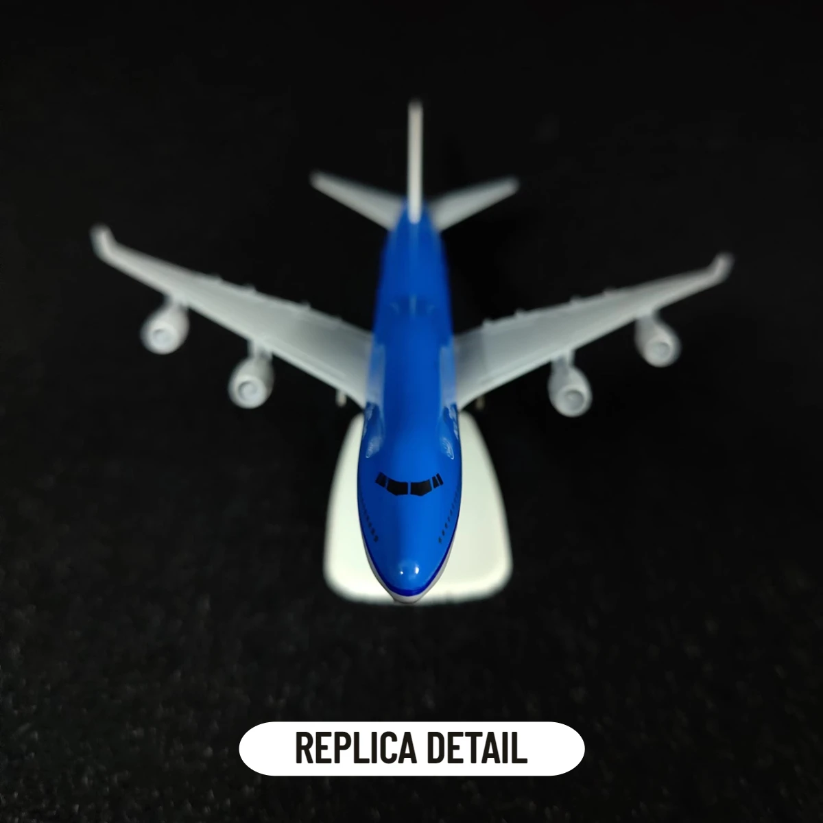 1:250 Metal Aircraft Model Replica Dutch KLM B747 Airplane Scale Miniature Art Decoration Diecast Aviation Collectible Toy