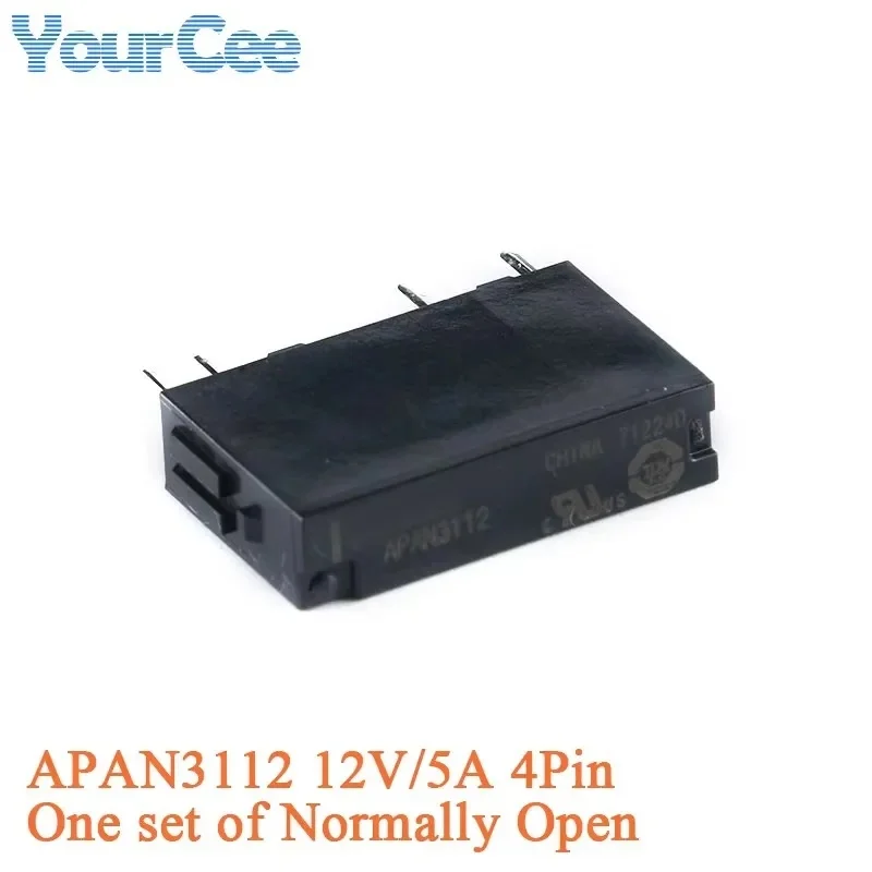 5PCS/1PC APAN3105 APAN3112 APAN3124 Relay 4Pins 5V 12V 24V a set of Normally Open Relays DSP2a-DC5V DSP2a-DC12V DSP2a-DC24V 6Pin