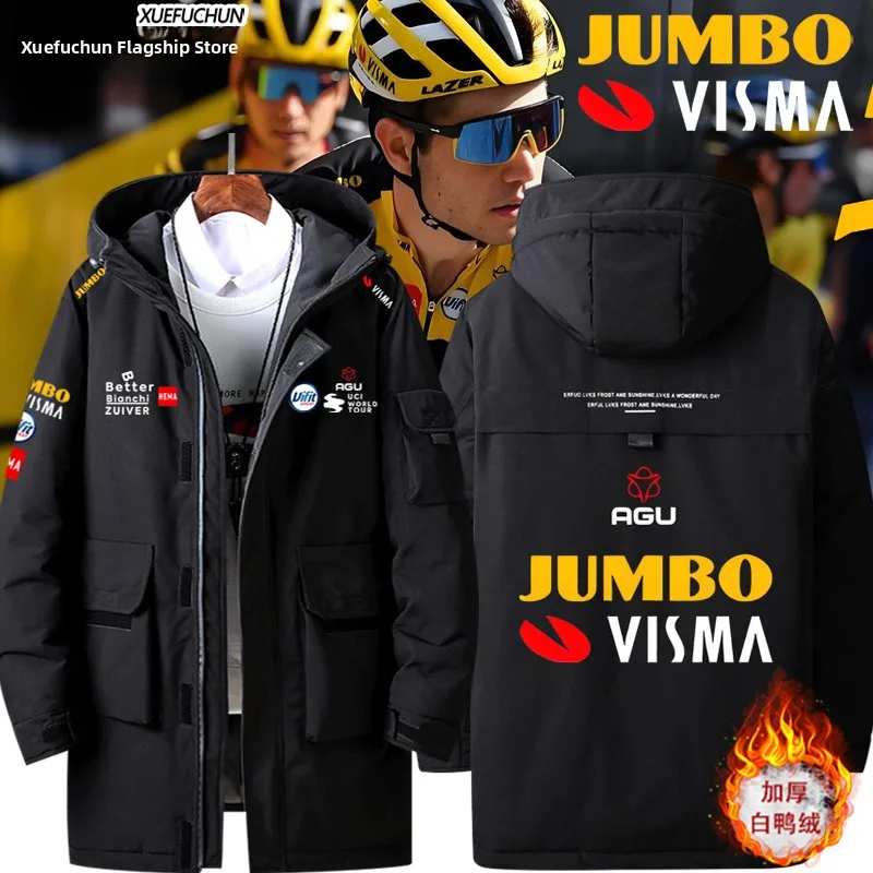 

2024 Racing Jaet Men's Road Cycling Outerwear down Jaet Outdoor Bicycle Riding Clothes Treasure Ft