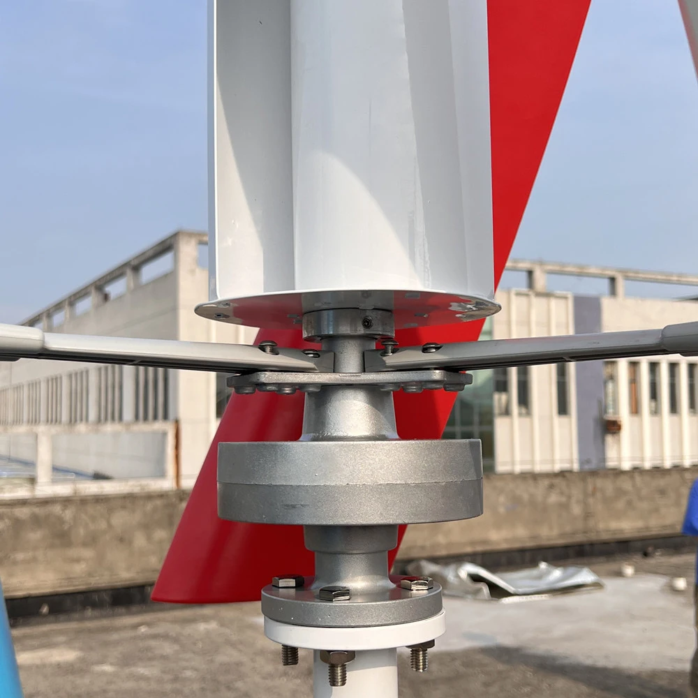 Wind Turbine Vertical Axis Permanent Maglev Generator Electric Power Generator 12V 24V 48V 5KW 10KW With Mppt Charge Controller