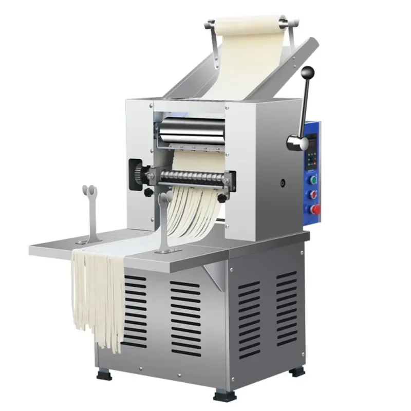 Desktop 220v Electric Noodle Makers Silent High Speed Dough Press Commercial Noodle Machine Large Multifunctional Cutting Kneadi