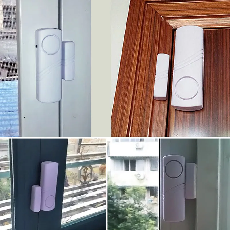 KOOJN Door Magnet Household Anti-theft Alarm Split Type Simple Anti-theft Device with Immediate Sound When Opening The Door