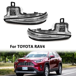 For TOYOTA RAV4 2020-2022 Car Exterior Rearview Mirror Light Turn Signal Light Lamp Blinking Flash Light