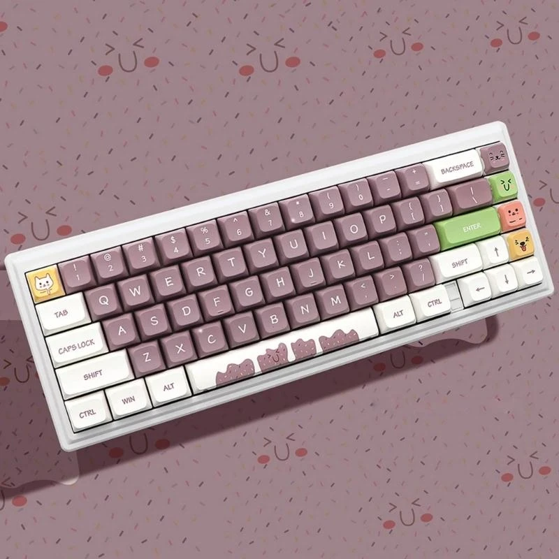 135 Keycaps PBT Dye-Su XDA profile keycap حلوة وحش مفاتيح المفاتيح السميكة PBT للوحة المفاتيح الميكانيكية DIY Keycap أفضل بيع