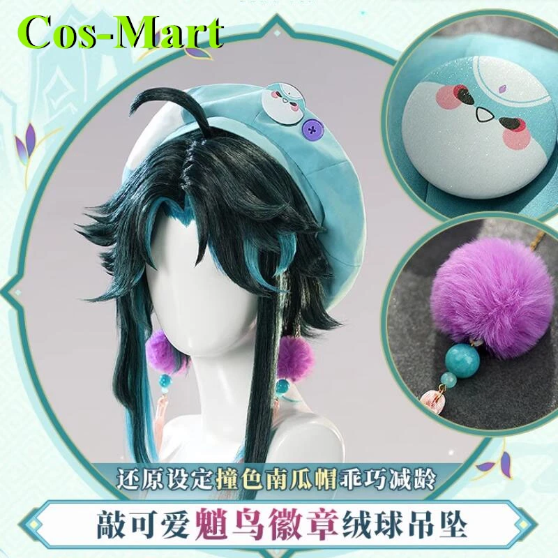 Cos-Mart Genshin Impact Xiao Cosplay Kostuumspel Niuskin Modieuze Jurk Rollenspel Kleding Mannelijke Herenkleding