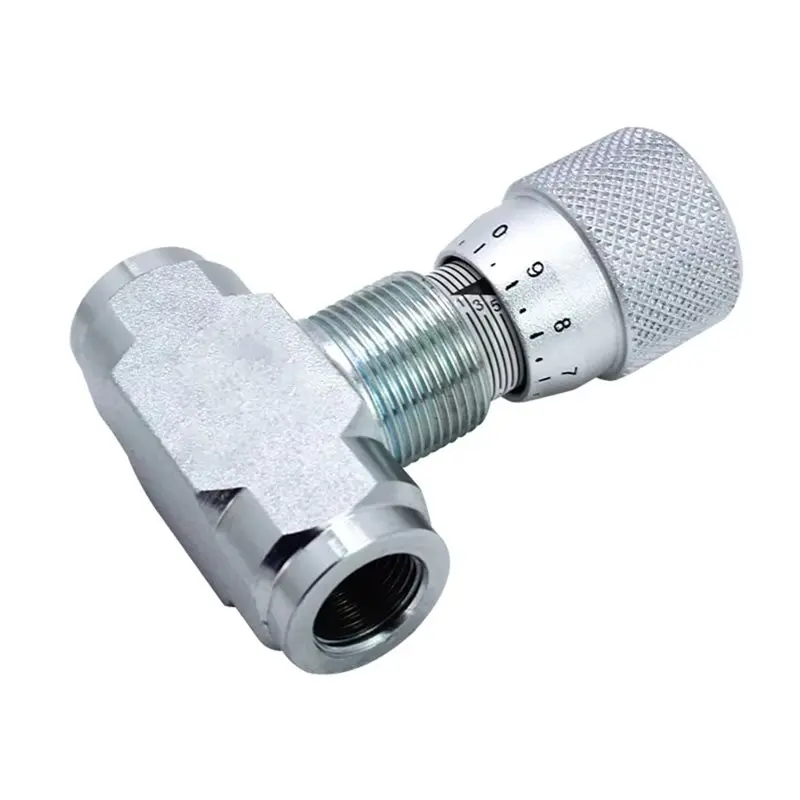 ABLJ For Hydraulic Flow Control Valve STB G1/4 Bi-Directional Flow Restrictor Carbon Steel For Hydraulic System