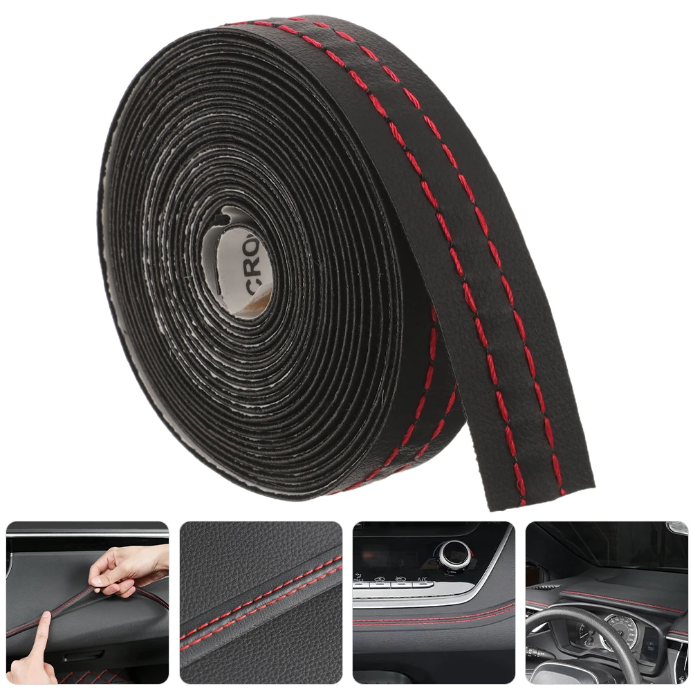 

Car Door Instrument Table Decoration Strip Interior Styling Trims Automotive Accessories Automobile Decorative Strips Line Pu