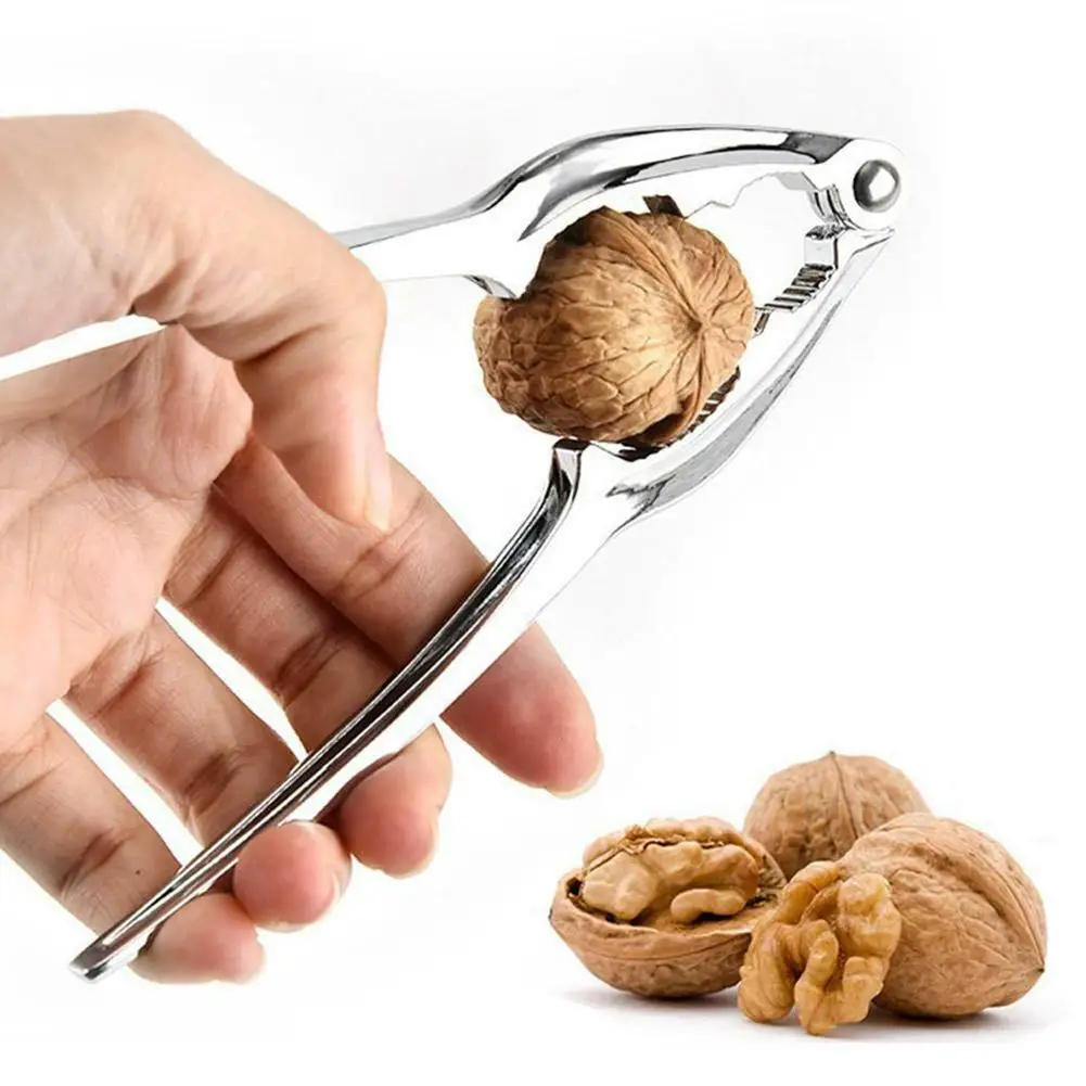 Picture 3: Walnut Clip Funnel Shaped Double Mouth Nut Clip Nutcracker Sheller Clip Clamp Plier Walnut Forceps Opening Tool Kitchen Tools