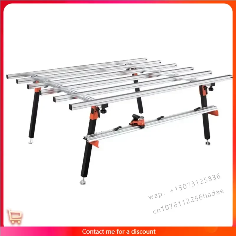 MUFASHA HT180 Tile Cutting Table 180cm Marble Platform Workbench Slab Tile Cutter