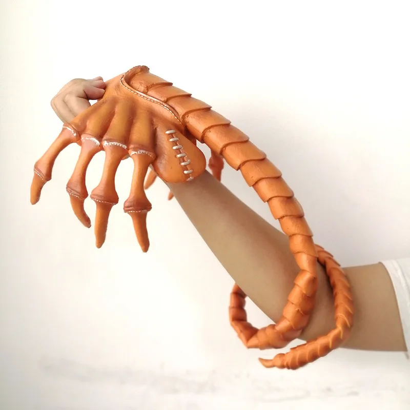 Le Cool Halloween Horror Alien Scorpion , Realistic New Face-Hugging Insect , Warrior Latex Mask