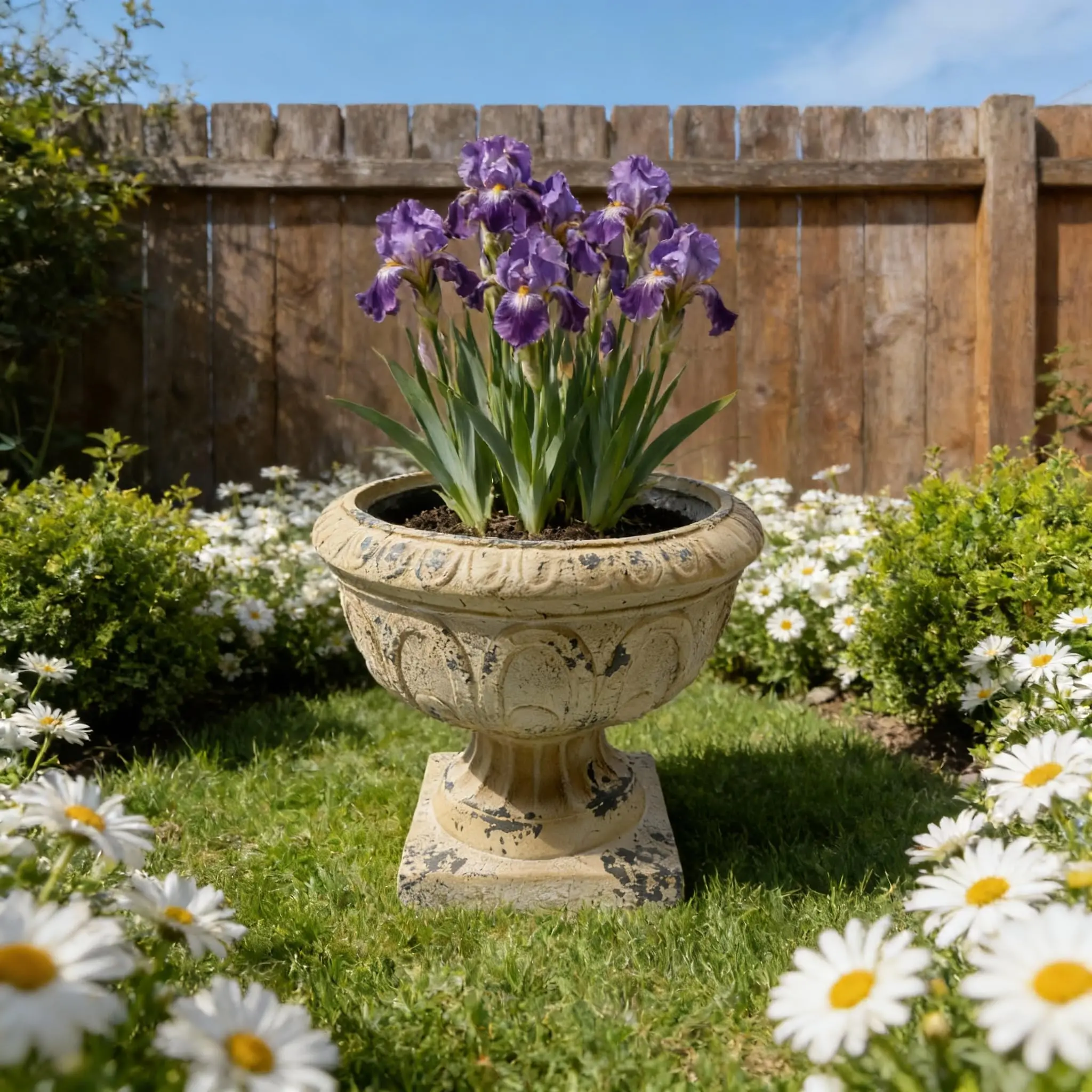 MGO Classic Plant Container, Decorative Outdoor Indoor Flower