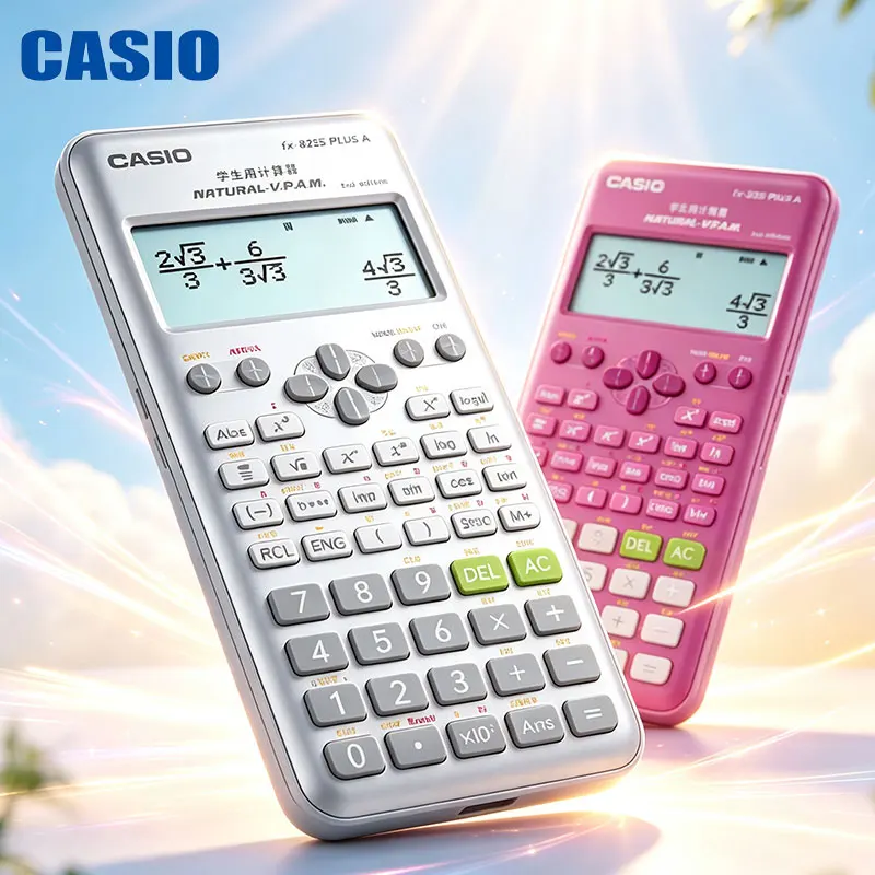 Casio fx-82ES/fx-999CN CW/AX-12B/MH-12 The classic scientific calculator features a low-power,long-lasting,simple and matte body