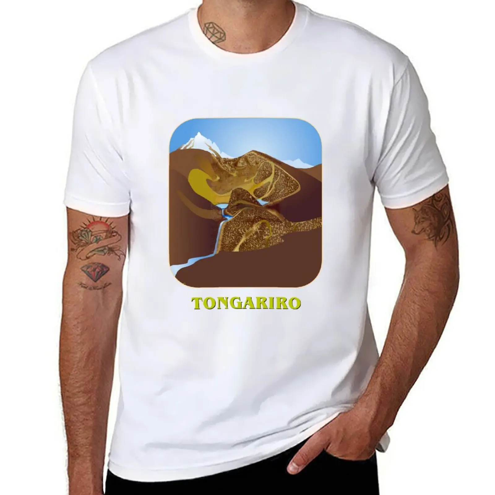 Magic Water - Tongariro National Park T-Shirt t shirts for man pack cotton funny t shirts dark humor T-Shirt