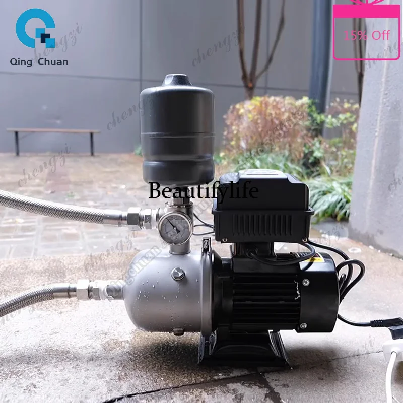 E5556Variable Frequency Booster Pump Industry Aquaculture Hotel Home Constant Pressure Water Supply Pump Hot Water Circulating