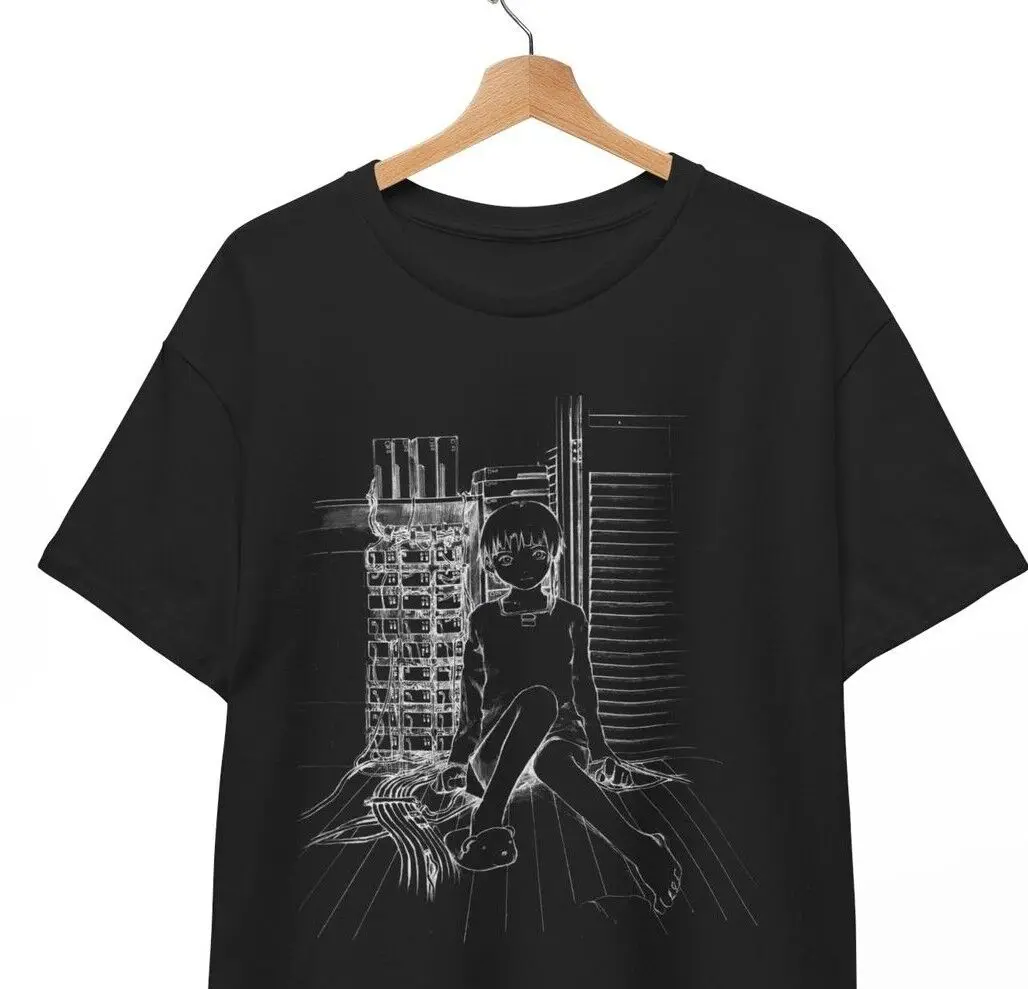 Serial Experiments Lain T-SHIRT v2, Anime Manga Otaku shirt, Unisex Tee