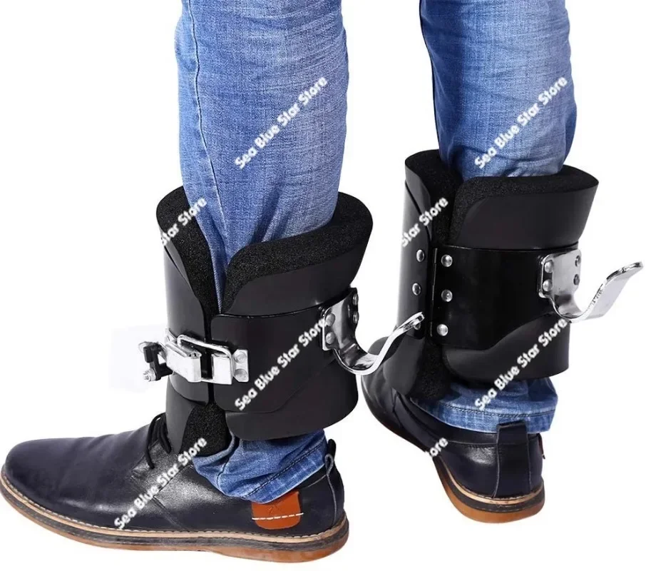 Hanging boots Anti-gravity upside-down boots Fitness suspension Spine posture Safety lock Foot cover Shoes upside-down hanging