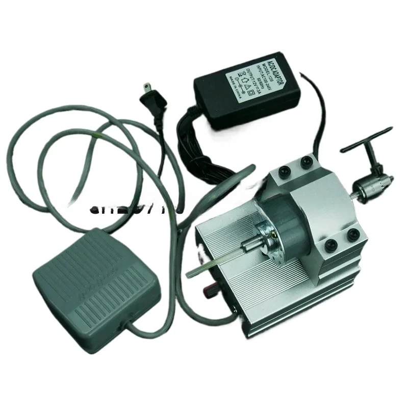 Hollow Shaft Motor Device Fishing Rod Floating Grinder Small DIY Grinding Color Adjustable Speed Rotating Machine