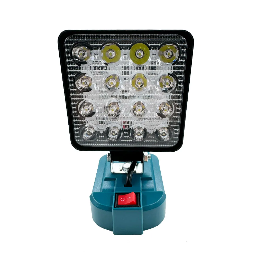 4 polegada sem fio led luz de trabalho para makita 14.4v-18v bateria li-ion lanterna ao ar livre lâmpada de acampamento iluminação de emergência