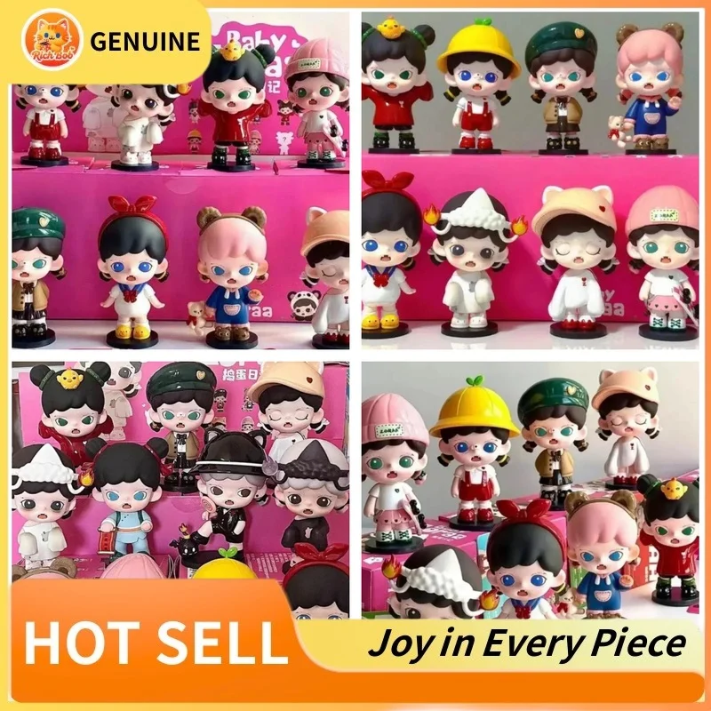 ของแท้ บล็อกตัวต่อเบบี้โซรา ฮาโลวีน ทริกแอนด์ทรีท ไดอารี่ บลายด์บ็อกซ์ ตัวละครตกแต่งโต๊ะทำงาน ของประดับตกแต่ง อนิเมะเซอร์ไพรส์ ของขวัญวันเกิด