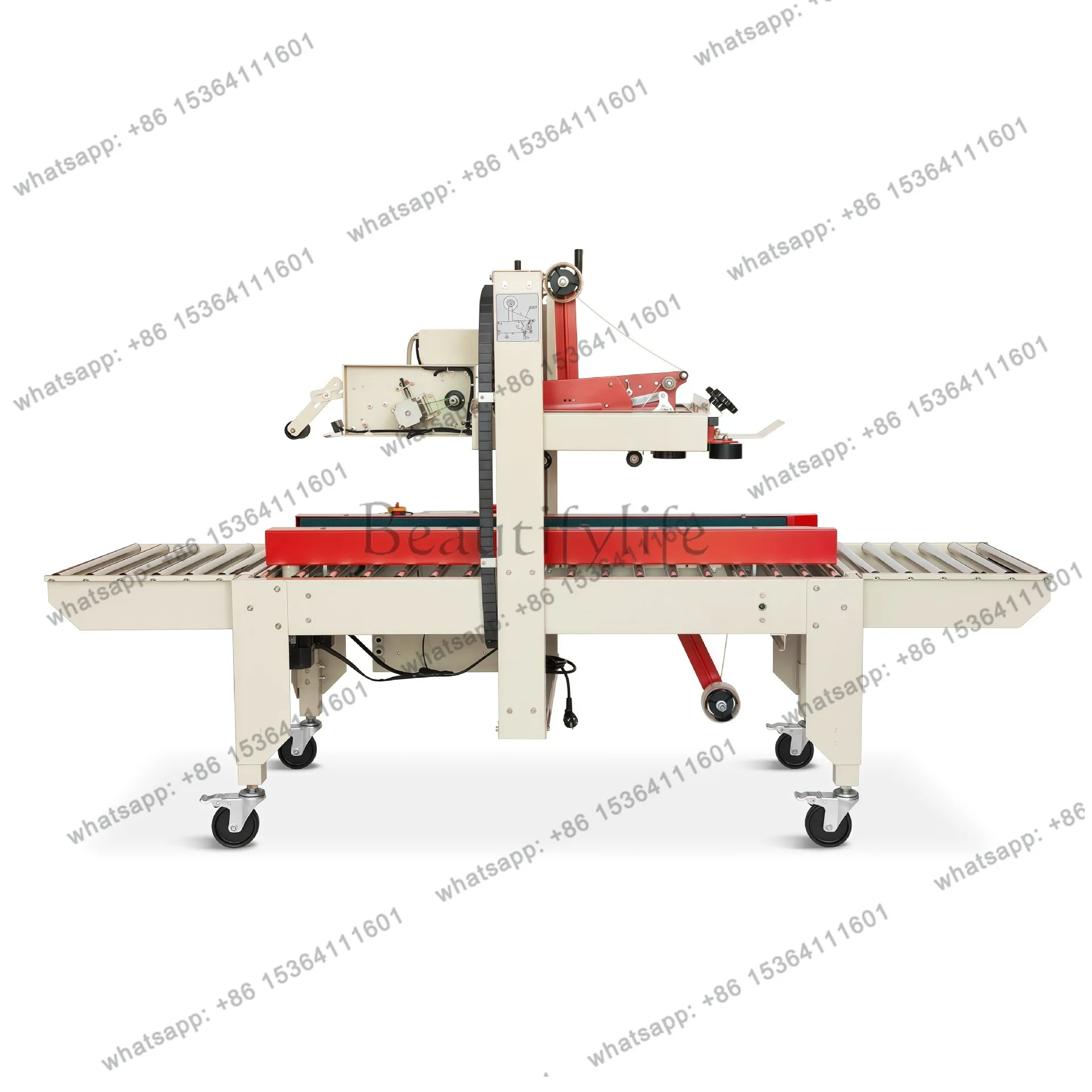 FXC-5050I Automatic Labeling and Sealing Machine E-commerce Express Carton Sealing and Wrapping Equipment