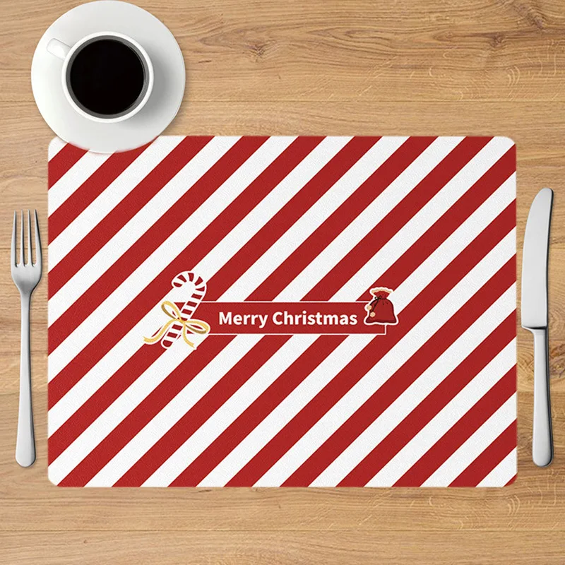 

Christmas Theme Coffee Machine Drain Pad Absorbent Diatomaceous Mud Countertop Drying Pad Thermal Insulation Home Dining Pad