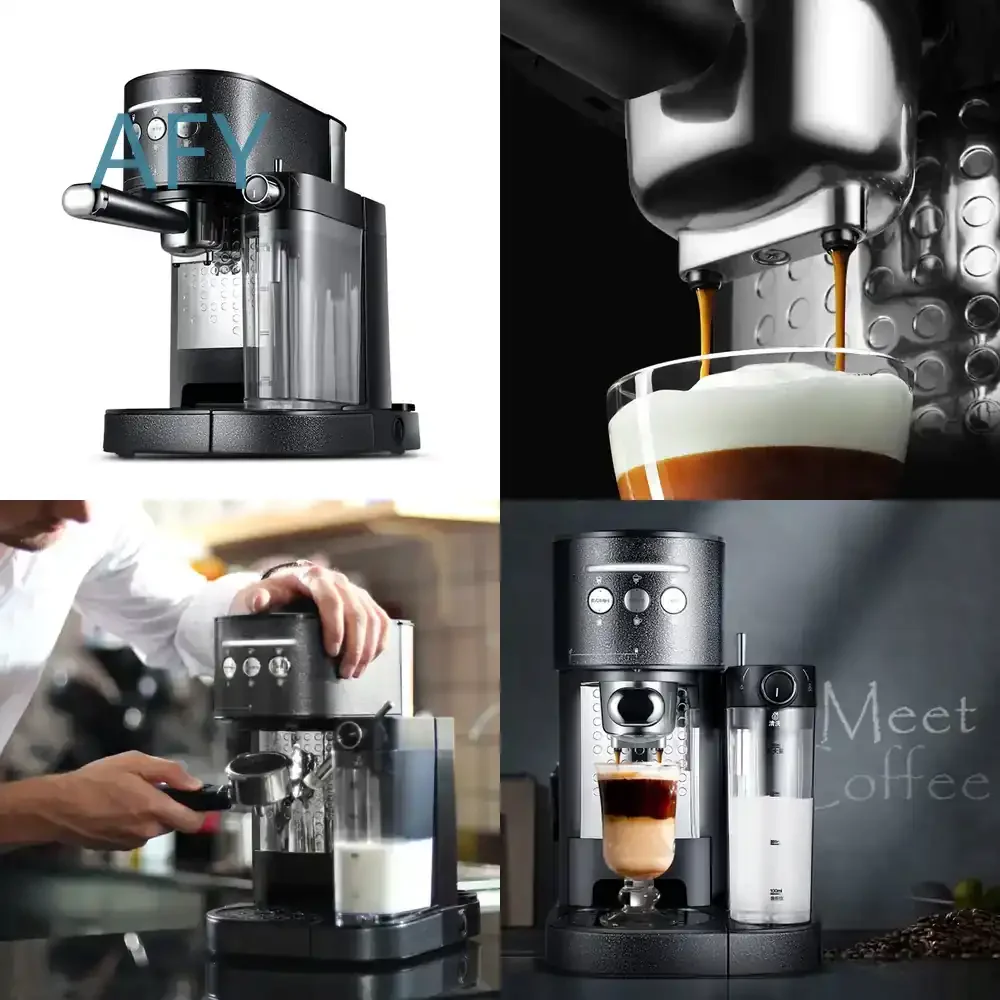 Household Semi-automatic Espresso Machine for Coffee Capsule Maker Milk Frother for Commercial Use Coffee Maker for Home