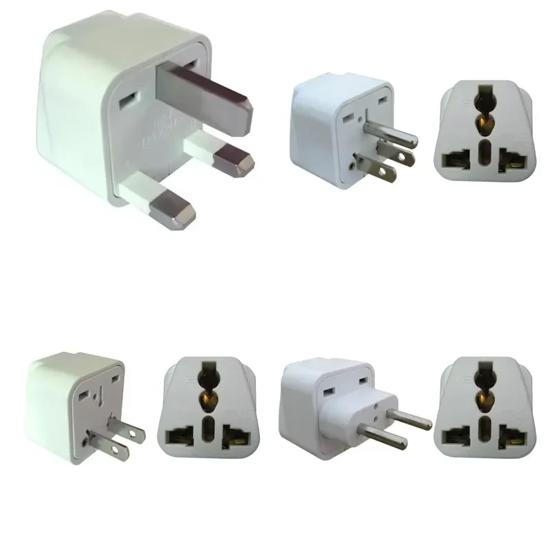 Small Universal Travel Adapter UK Plug Converter Laptop Headset World Travel AC Port Charger
