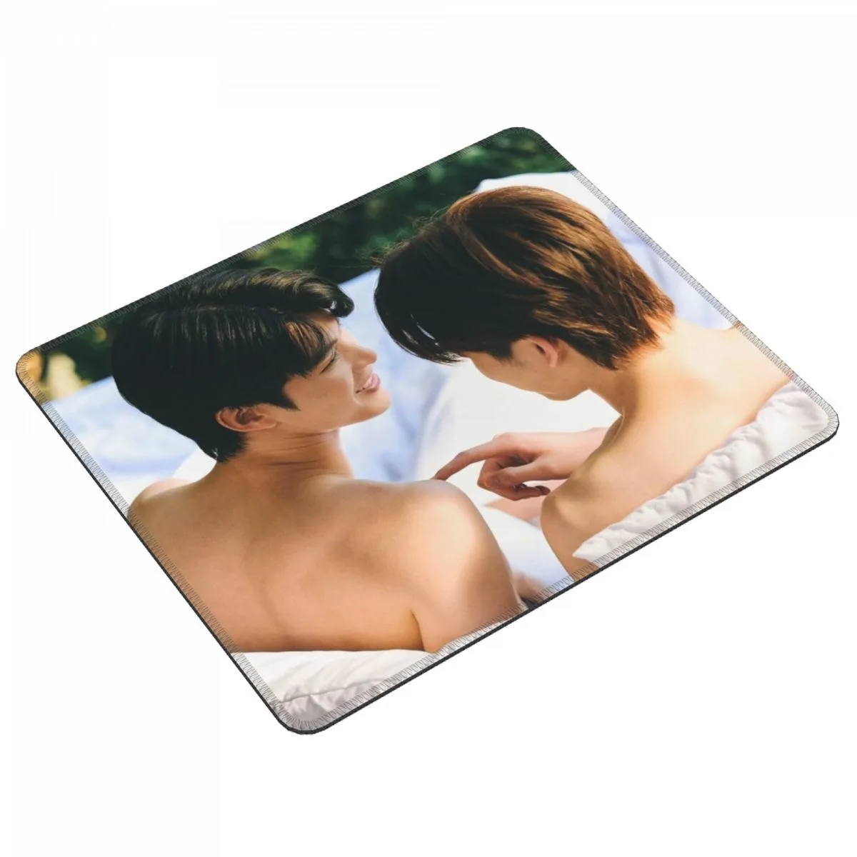 Meenping Magazine Cover Poster Computer Rubber Mouse Pad Thai TV Ai Long Nai The Series Drama Stills Photo Desk Mat Mug Blotter