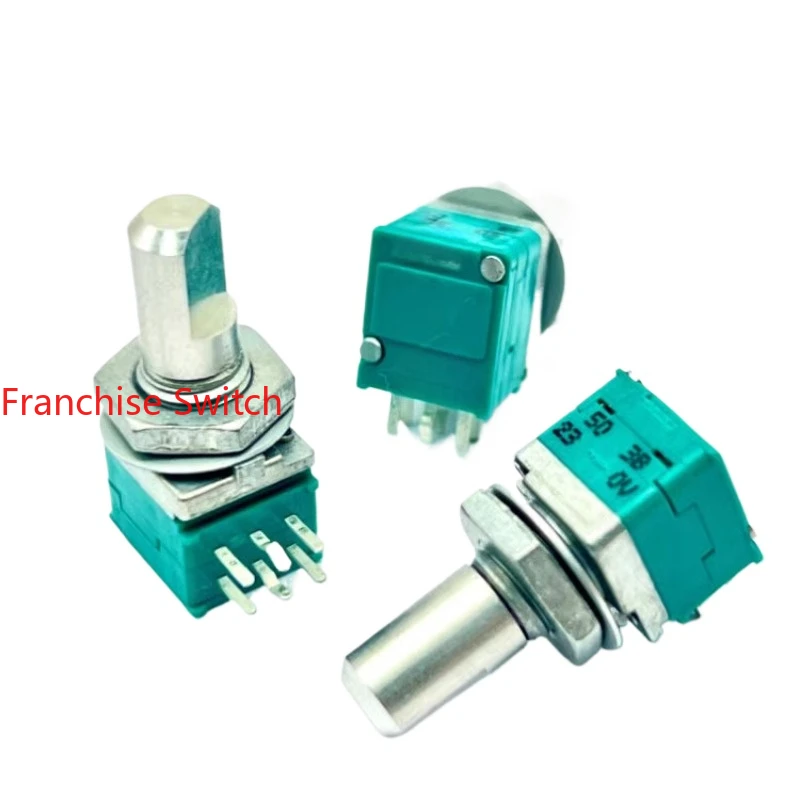 10PCS Audiophile-grade Audio Small RK09 Precision Rotating Carbon Film Potentiometer, Dual B50K D Axis