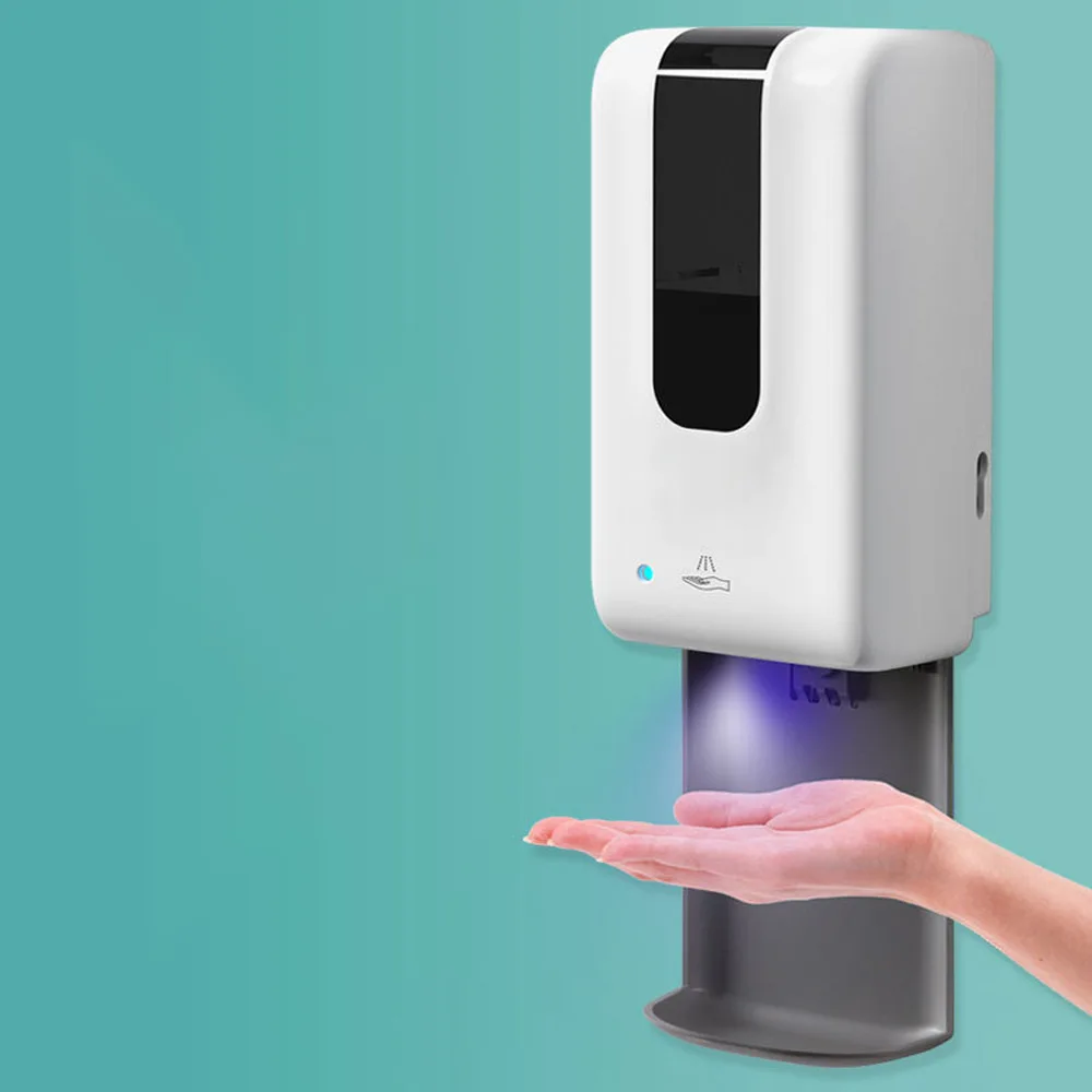 Automatic Liquid Soap Dispenser Wall Touchless Foam Hand Sanitizer Machine Smart Sensor Alcohol Spray Sanitizer Machine