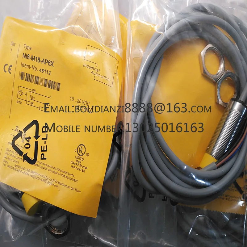 

New proximity switch sensor NI8-M18-AP6X NI8-M18-AN6X NI8-M18-AD4X M18E-AP6X/AN6X One year warranty In stock