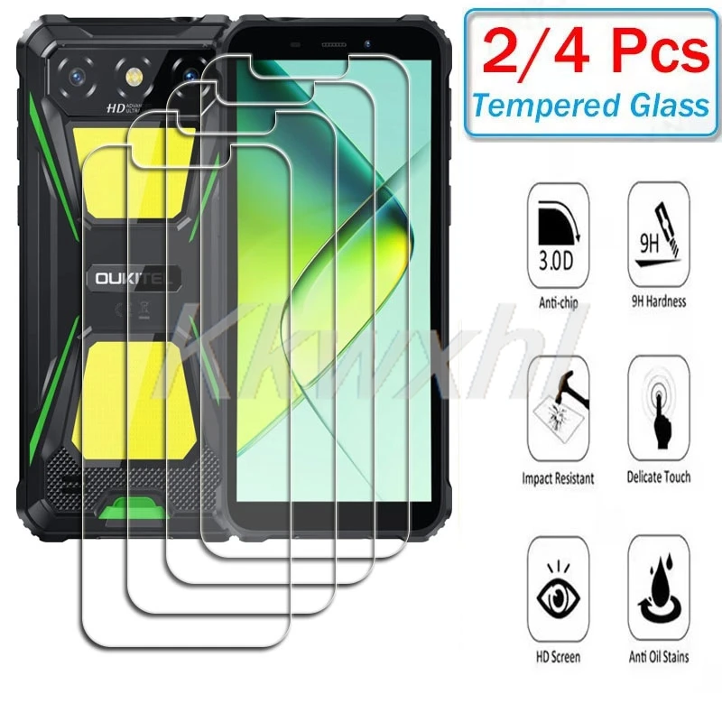 2-4PCS Tempered Glass For Oukitel G5 6" OukitelG5 S OukitelG5S G5S OukitelWP32 WP32 Pro WP32Pro  Screen Protector Cover Film