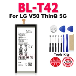 Battery For LG V50 ThinQ 5G V50ThinQ BL T42 BL-T42 LM-V500 V500N V500EM V500xm Mobile Phone New In Stock Bateria