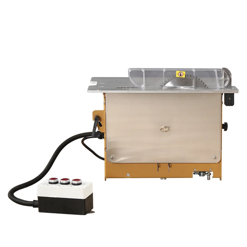 Wanjia WT20 Small Portable Dust-Free Table Saw Multi-Function Mini Woodworking Machinery Horizontal Style Motor Core Component