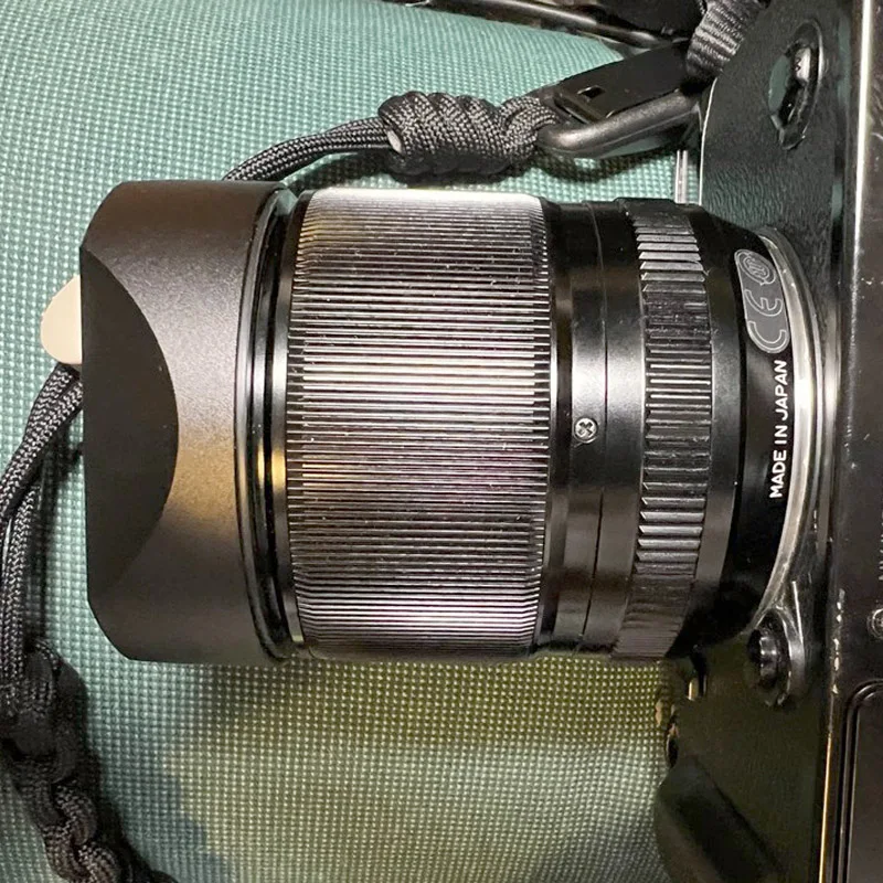 Metal Square Lens Hood for Fujifilm Fujinon XF35mm F1.4 R  XF18mm F2 R  XF60mm F2.4 R Lens