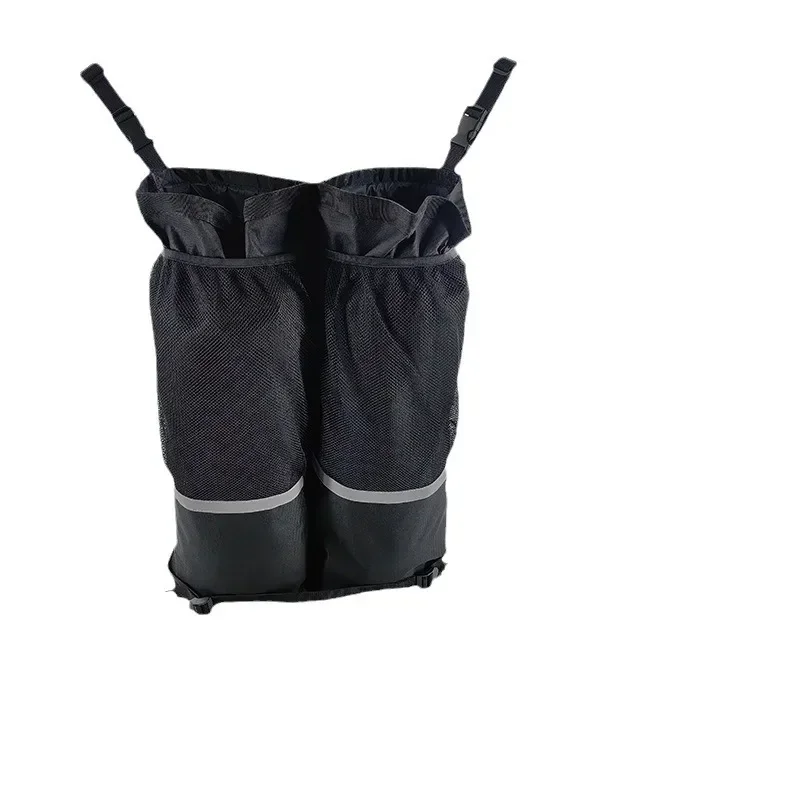 Soporte doble para tanque de oxígeno para silla de ruedas, bolsa para cilindro de oxígeno, almacenamiento de cilindro de oxígeno portátil, bolsa colgante para silla de ruedas, doble cilindro