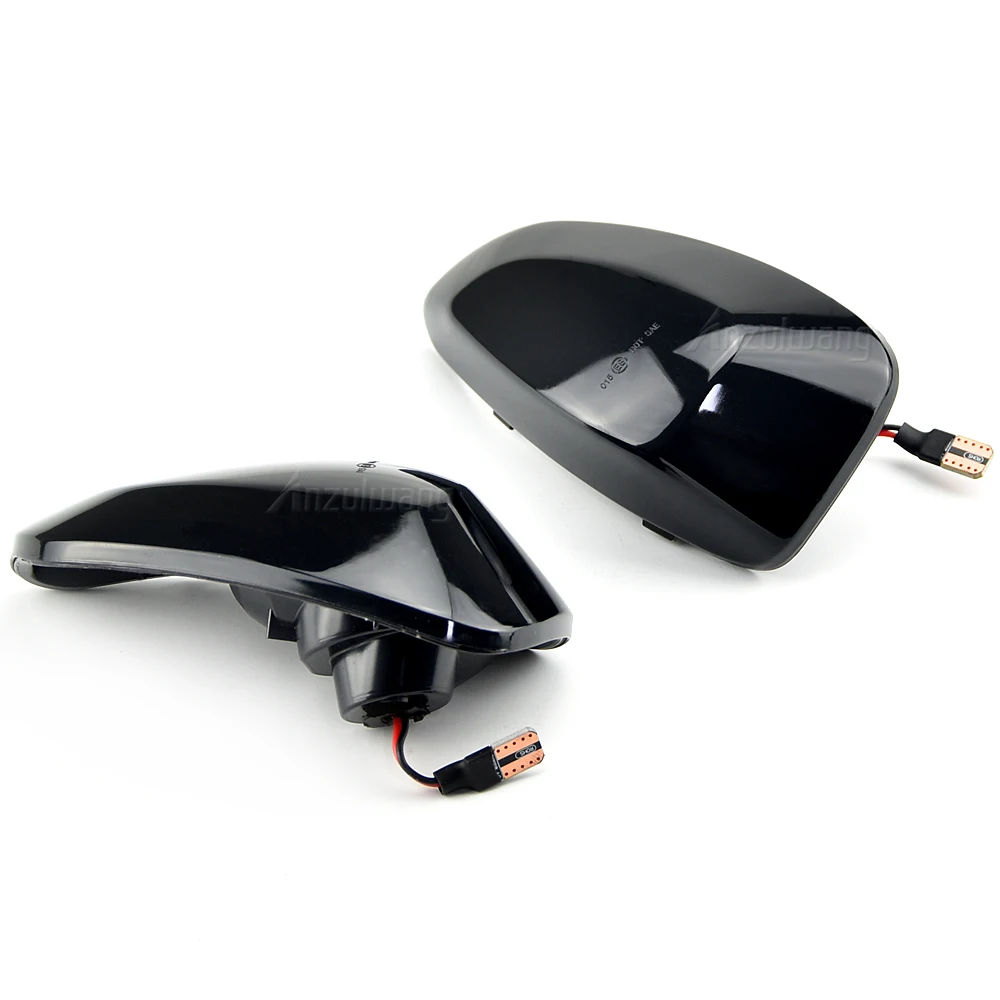 2Pcs Dynamic LED Side Wing Mirror Turn Light For Renault Master MK3 For VAUXHALL OPEL MOVANO 2010-2015 For NISSAN INTERSTAR