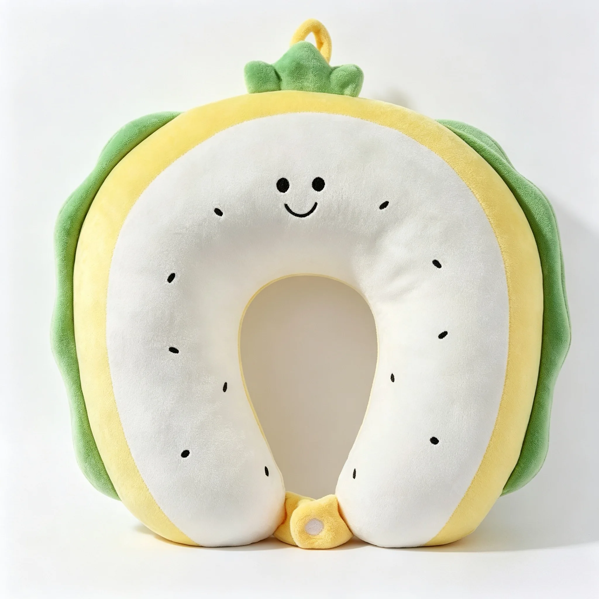 Cute Fruit Cartoon Soft PP Cotton Non-Toxic Neck pillow for Airplane Car Office