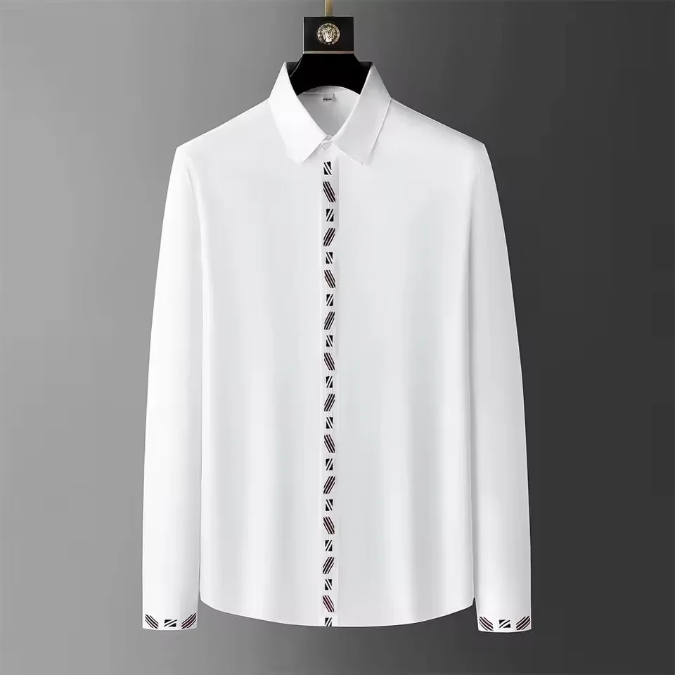 高級高品質メンズヴィンテージ花柄長袖シャツ春ソーシャルクラブ着用ファッションプリントラペルシャツ