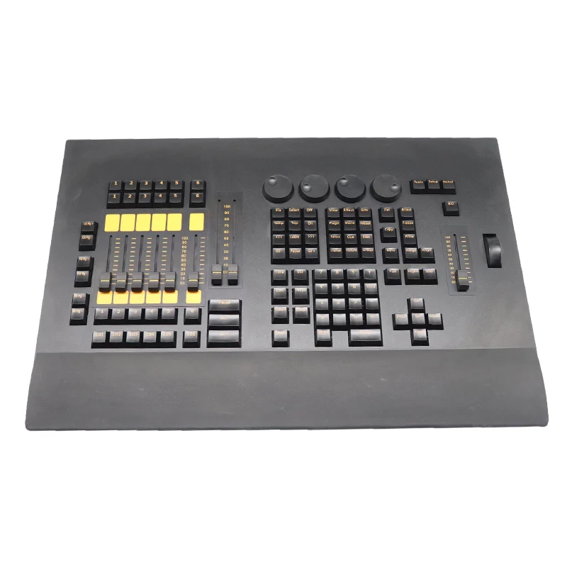 SUNART MA Fader Command Wing Stage Effect Lighting Console with Flight Case for DJ Disco Moving Head Controller DMX Equipment