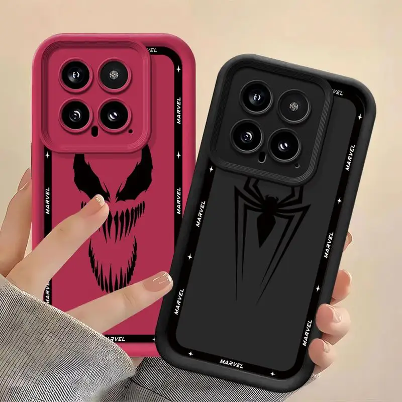 Marvel Spider Man Ironman Phone Case for OPPO A72 A57 A54 A53 A55 A38 A17 A15 A16 A9 A5 A3s A16e A11 A18 Coque Soft Cover