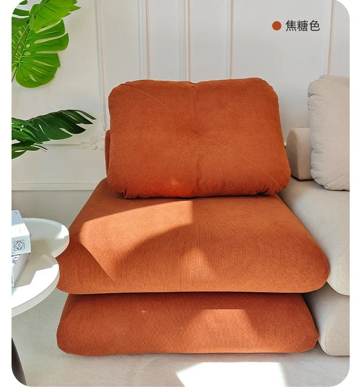 TT Modern Minimalist Folding Single Sponge Sofa Bed Balcony Leisure Sofa Chair Removable Washable Lazy Sofa
