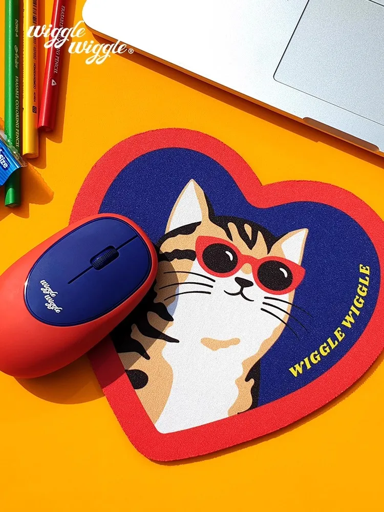 Wiggle Wiggle Mousepad Thickened Anti-Slip  Mouse Pad Office Cute Creative Game Mousepad For Desktop Computer Accessories