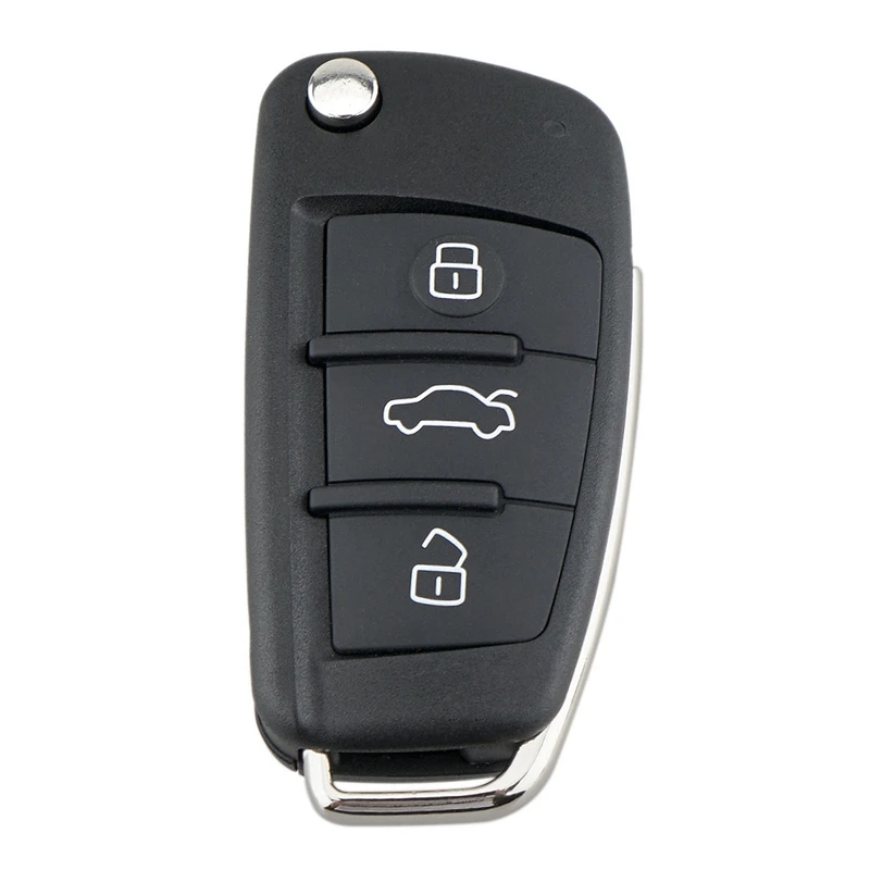 Car Smart Remote Key 3 Button 433Mhz For  A2 A4 S4 Cabrio Quattro Avant 2005 2006 2007 2008 48 Chip 8P0837220D