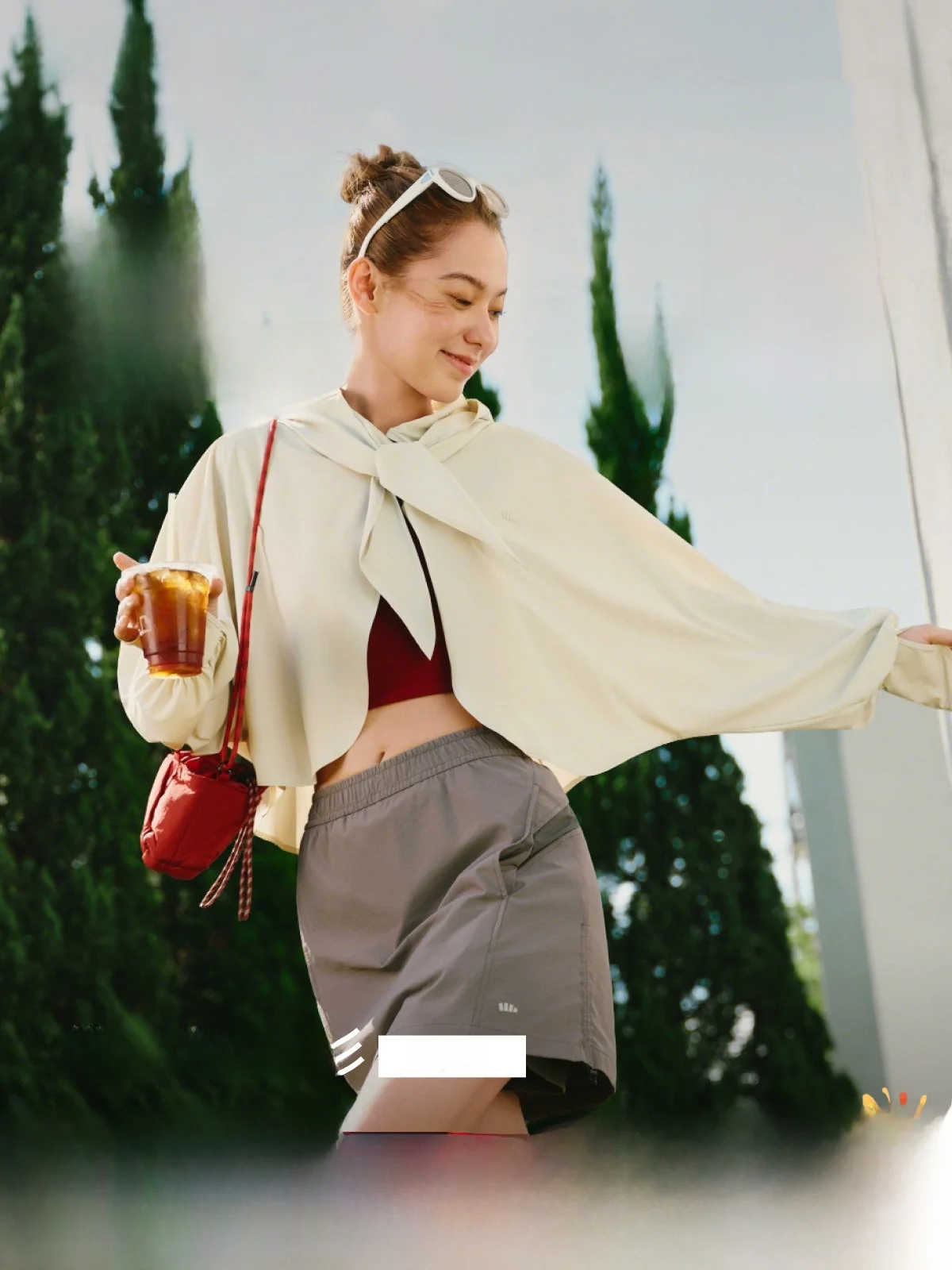 

Banana Le Women's awl Headscarf Sun Protection Clothing Spring Summer UV Protection UPF00 Versatile Ice Silk Cool Lightw...