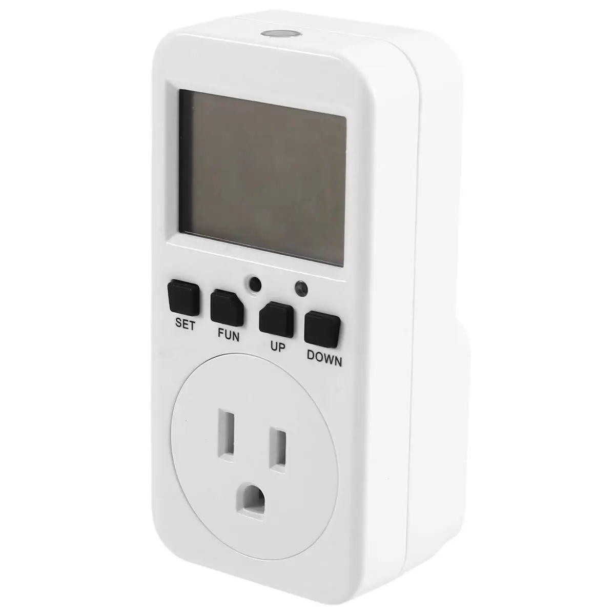 HDL Electronic Digital Timer Switch US Plug Kitchen Timer Outlet 110V Programmable Timing Socket with LCD Display