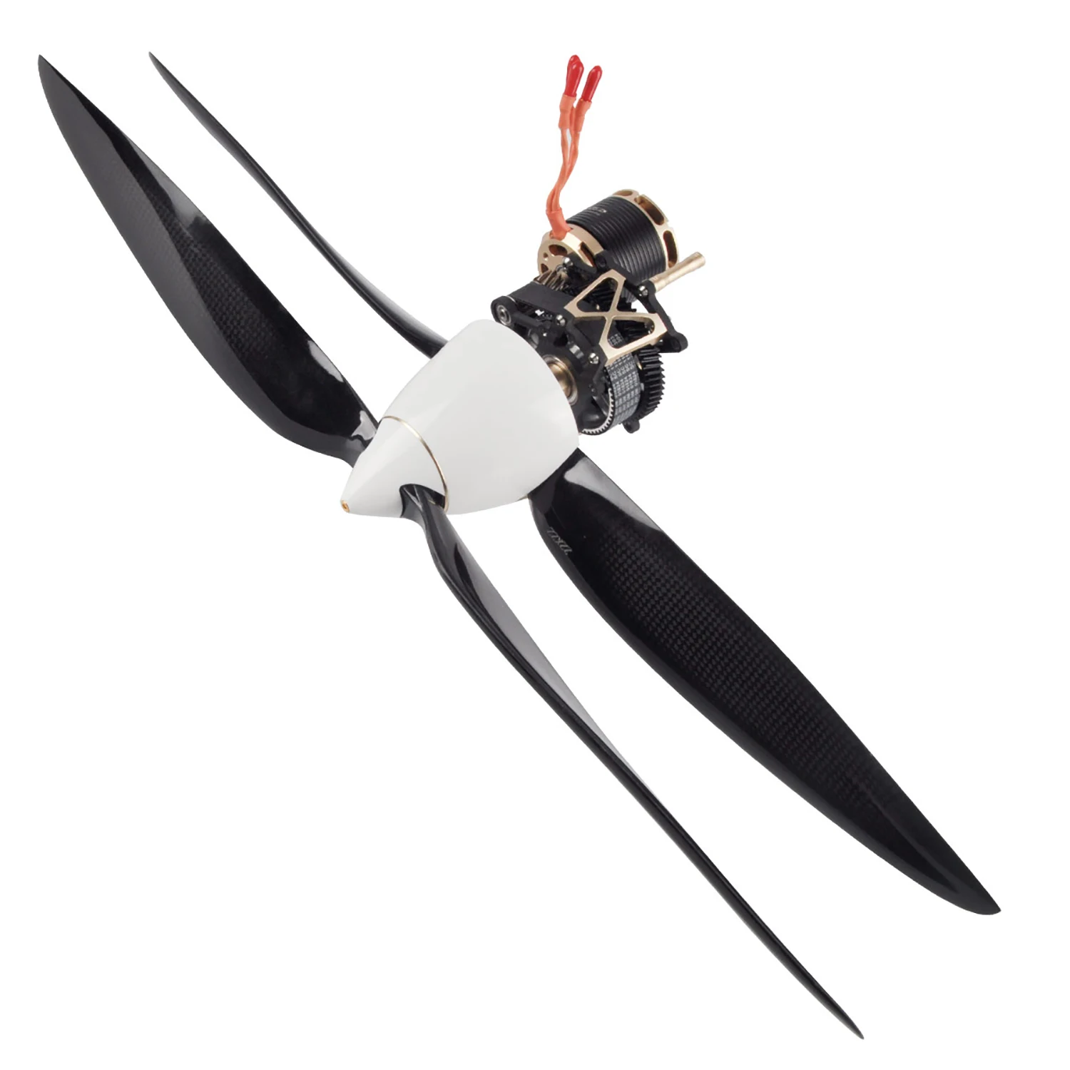 Dualsky Coaxial Dual Propeller Power System Set for RC F3A Aerobatic Aircraft Counter-Rotating Brushless Motor