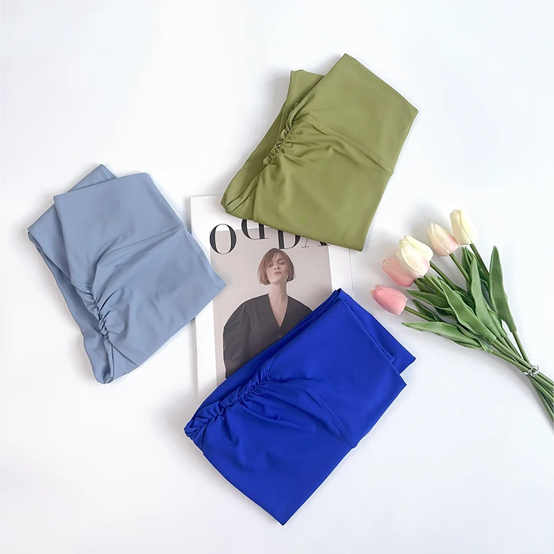 شعور عاري ارتفاع الخصر لا خط محرج الورك رفع اليوغا طماق النساء اللياقة البدنية الجري سريعة الجافة الدراجات بيلاتيس سراويل رياضية 🧘 ♀️ 👏 #3